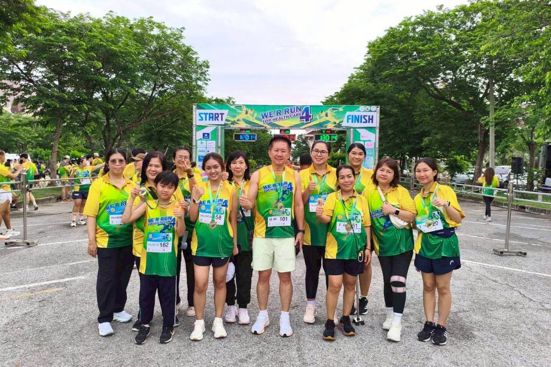 บริษัทฯร่วมเป็นสปอนเซอร์งาน We R Run for health care 4 วันที่ 12 ก.ค.2569
