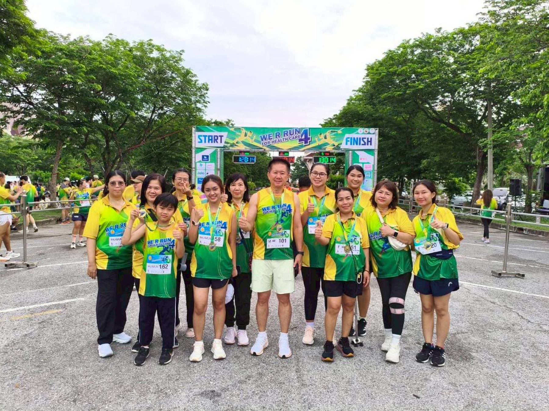 บริษัทฯร่วมเป็นสปอนเซอร์งาน We R Run for health care 4 วันที่ 12 ก.ค.2569